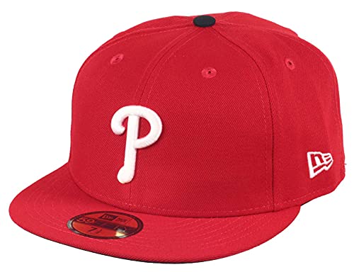 New Era Philadelphia Phillies MLB AC Performance Red 59Fifty Basecap - 7 1/4-58cm (L) von New Era