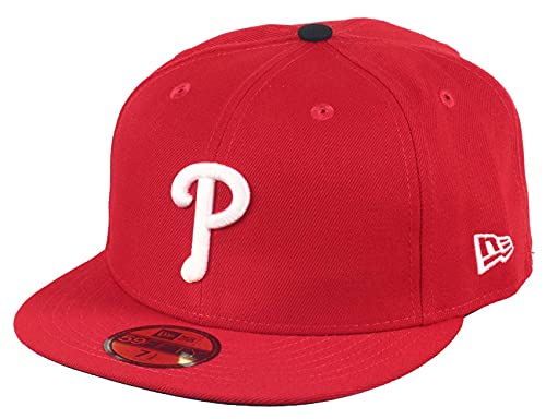 New Era Philadelphia Phillies MLB AC Performance Red 59Fifty Basecap - 7-56cm (M) von New Era