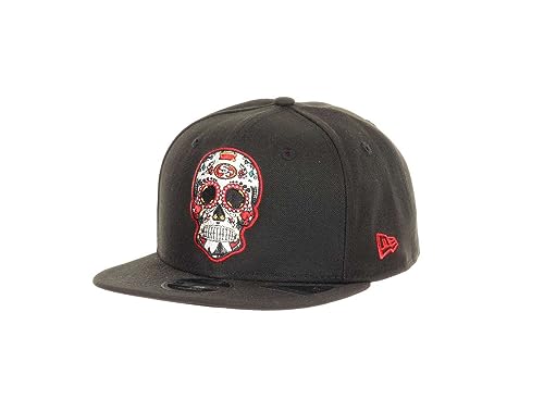 New Era San Francisco 49ers NLF Sugar Skull Black 9Fifty Original Fit Cap - One-Size von New Era