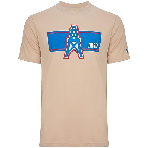 New Era Shirt - NFL Sideline Houston Oilers Stone - XL von New Era