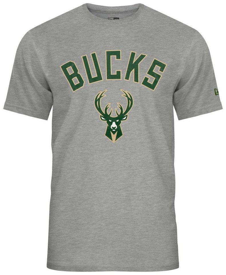 New Era T-Shirt NBA Milwaukee Bucks Team Logo von New Era
