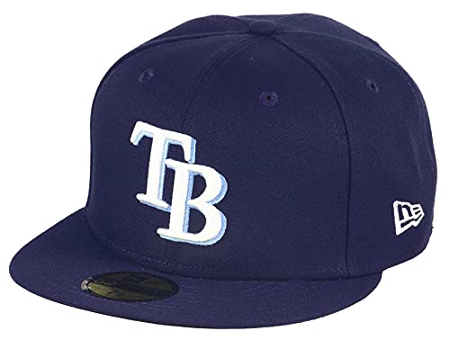 New Era Tampa Bay Rays MLB AC Performance Blue 59Fifty Basecap - 7 1/8-57cm (M) von New Era