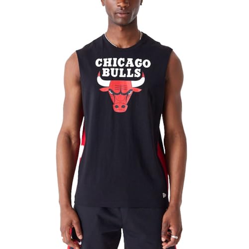 New Era Tank Top - NBA Chicago Bulls schwarz - L von New Era