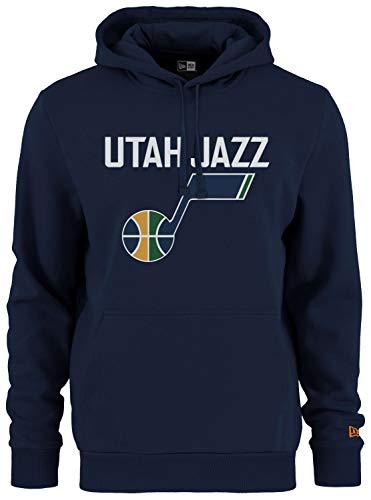 New Era - NBA Utah Jazz Team Logo Hoodie - Blau Größe M, Farbe Blau von New Era