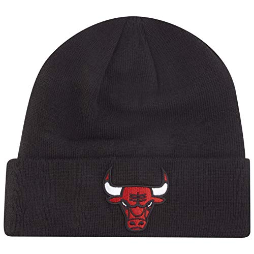 New Era Wintermütze Beanie - Cuff Chicago Bulls schwarz von New Era