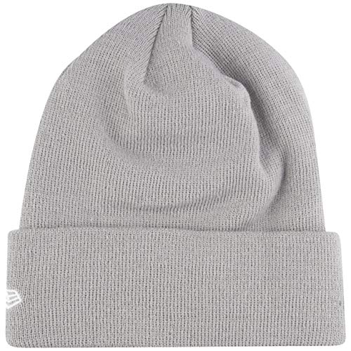 New Era Wintermütze Beanie - Essential Knit Cuff grau von New Era