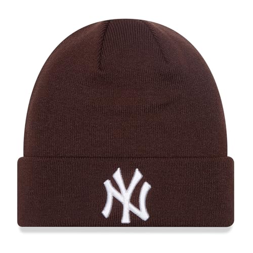 New Era Wintermütze Beanie - New York Yankees braun von New Era