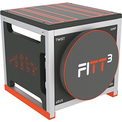 New Image FITT Cube Total Body Workout, Intervall-Trainingsgerät mit hoher Intensität, Schwarz von New Image