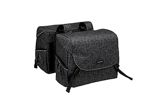 New Looxs Mondi Joy Double Doppeltasche, Ivy Black, 38 Liter von New Looxs