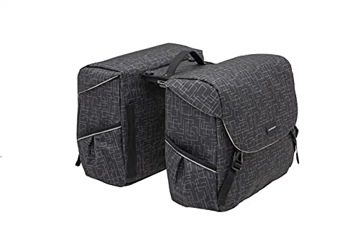 New Looxs Mondi Joy Double MIK Doppeltasche, Ivy Black, 38 Liter von New Looxs