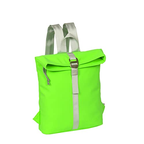 New Rebels® Mart Waterproof Rolltop Backpack - 7L Rolltop mit Klickverschluss und 13" Laptopfach - Gepolsterte Rückenlehne - Modische Laptoptasche für jedes Abenteuer - Grün von New Rebels