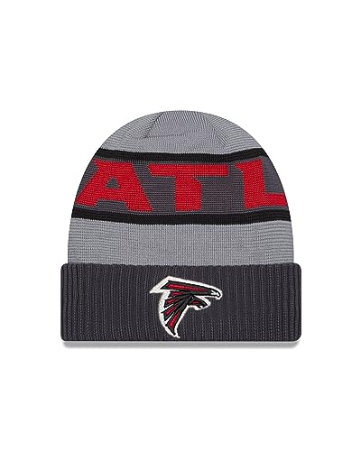 New Era Atlanta Falcons NFL 2023 Sideline Tech Knit CW Gray Beanie - One-Size von New Era