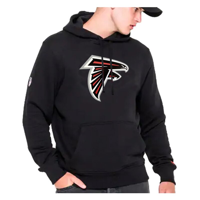 New Era NFL Team Logo Hoodie Atlanta Falcons schwarz - Gr. S von NewEra