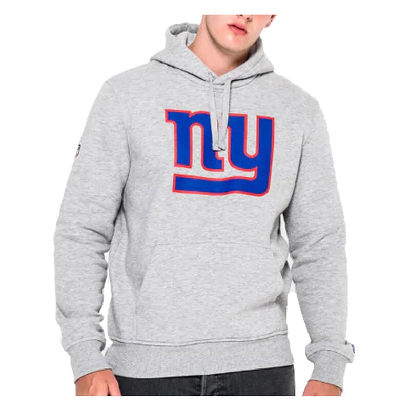 New Era NFL Team Logo Hoodie New York Giants grau - Gr. 2XL von NewEra