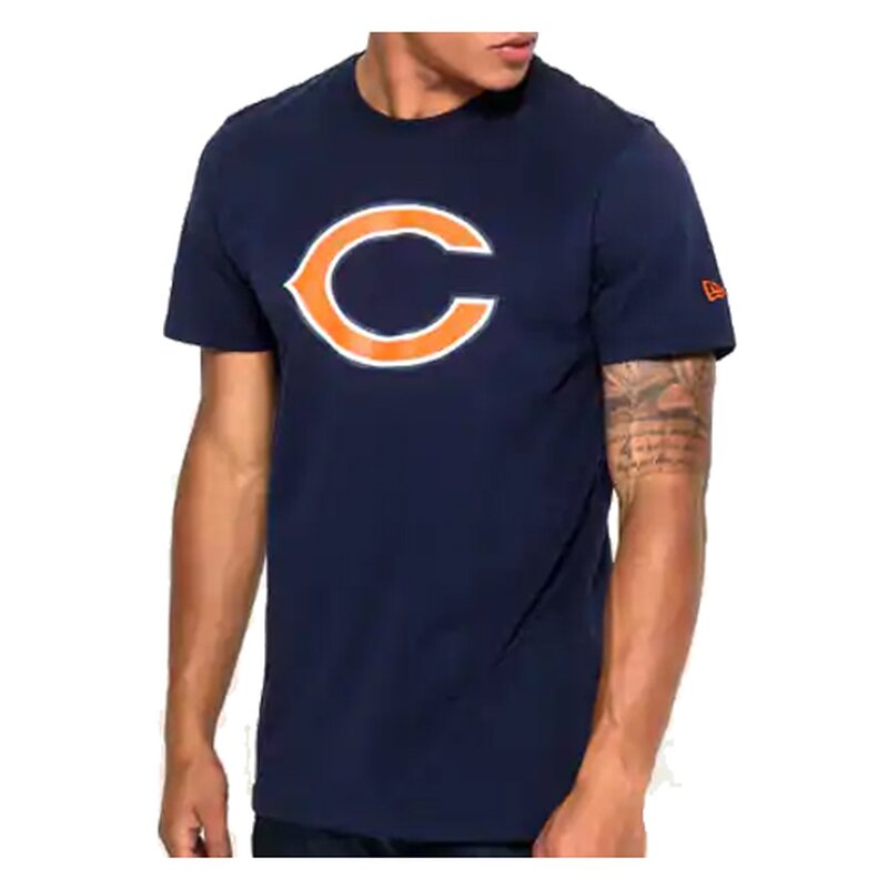 New Era NFL Team Logo T-Shirt Chicago Bears navy - Gr. S von NewEra