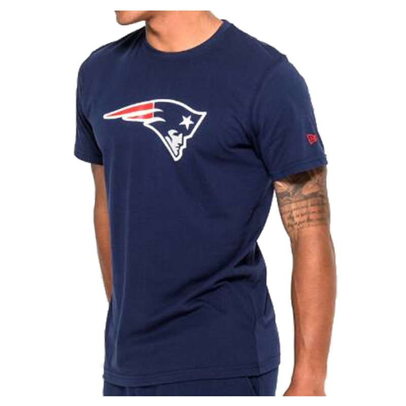 New Era NFL Team Logo T-Shirt New England Patriots navy - Gr. XL von NewEra