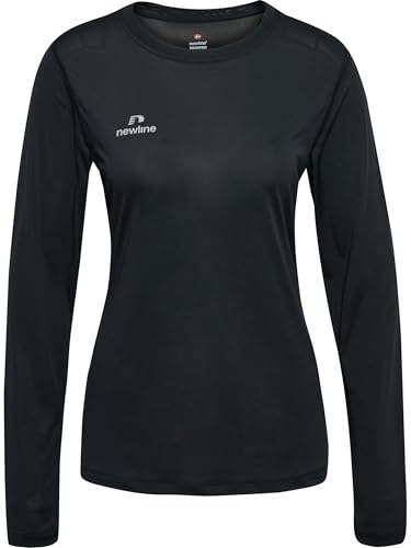 Newline Damen Nwlbeat L/S W T-Shirt, Schwarz, M EU von newline
