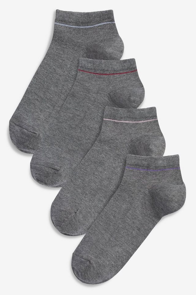 Next Füßlinge Next Active Sports Sneaker-Socken, 4er-Pack (1-Paar) von Next