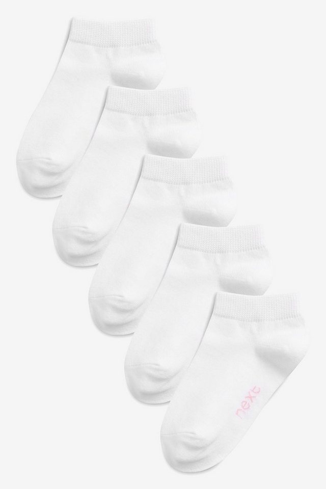 Next Socken Sneaker-Socken mit Baumwolle im 5er-Pack (5-Paar) von Next