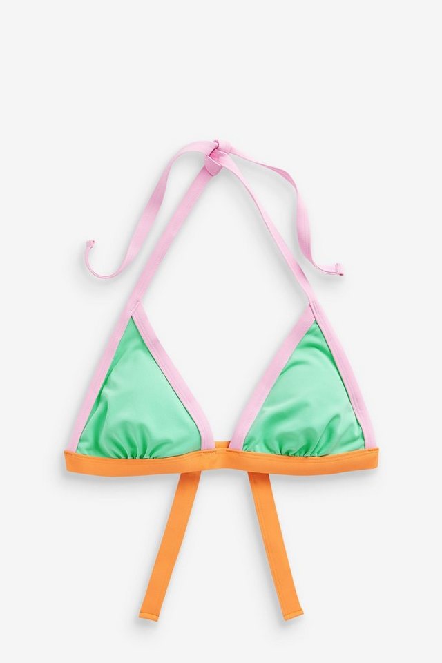 Next Triangel-Bikini-Top Farblich abgesetztes Triangel-Bikinioberteil (1-St) von Next