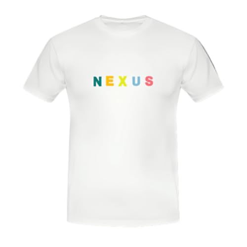 Nexus Unisex-Erwachsene Camiseta BELICE T-Shirt, Blanco, S von Nexus