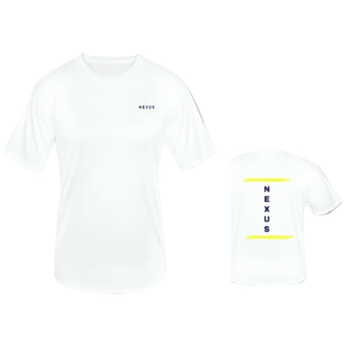 Nexus Unisex-Erwachsene Camiseta Gran Barrera T-Shirt, Blanco, M von Nexus