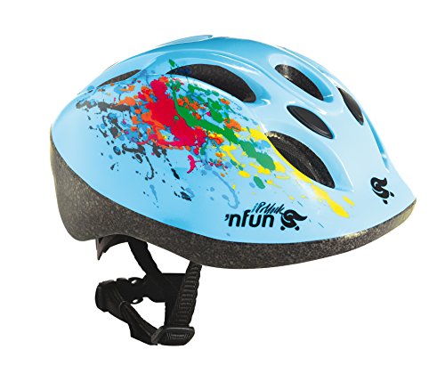 'Nfun Kind Infusion – Helm Unisex Kinder, Bimbo Infusion, Azzurro/Rosso/Verde von 'Nfun