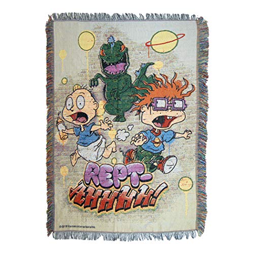 Nickelodeon Nick Rewind, Reptahhhh Woven Tapestry Throw Blanket, 48" x 60" Überwurf-Decke von Northwest