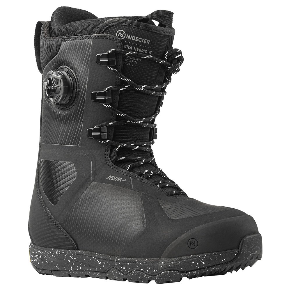 Nidecker Bts Kita Hybrid Woman Snowboard Boots Schwarz 23.5 von Nidecker