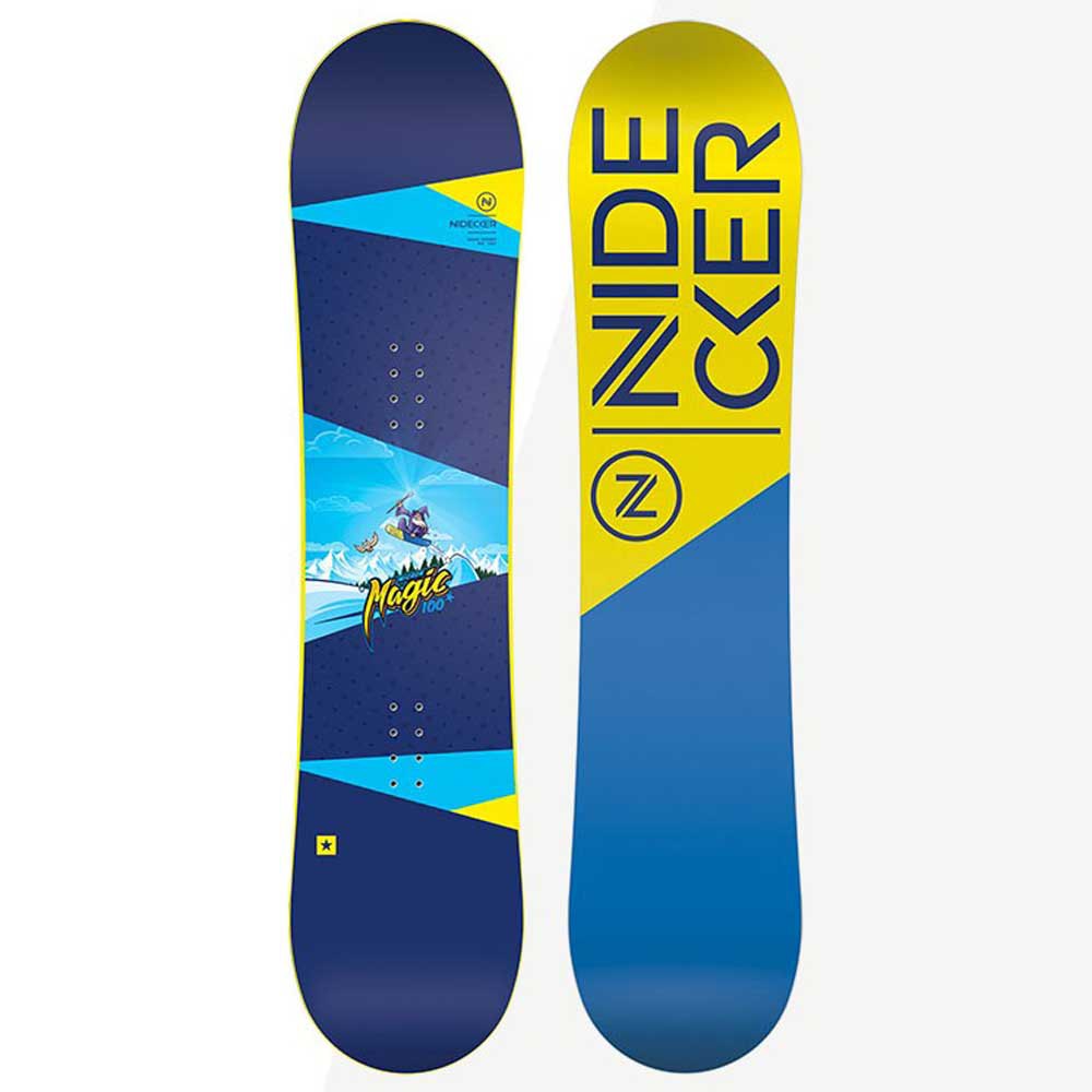 Nidecker Micron Magic Snowboard Gelb,Blau,Lila 120 von Nidecker