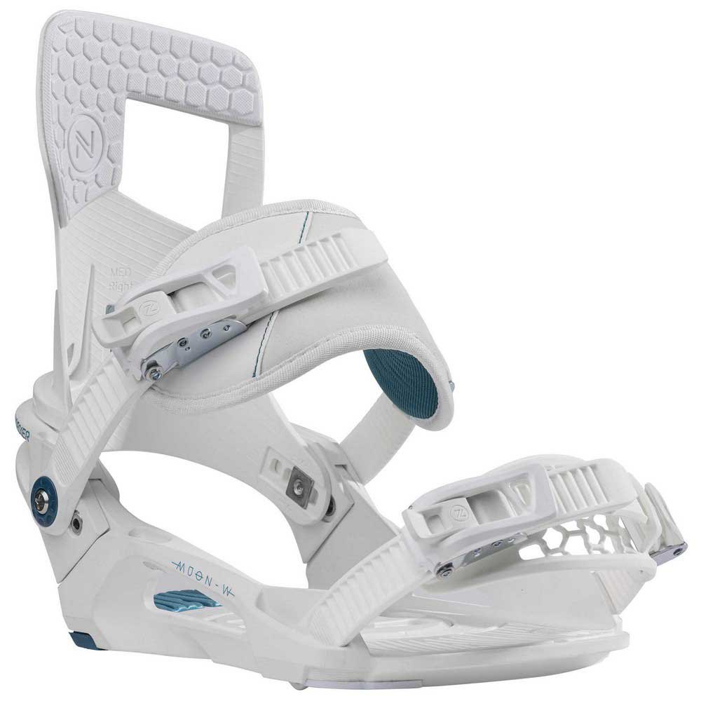 Nidecker Muon Woman Snowboard Bindings Weiß M von Nidecker