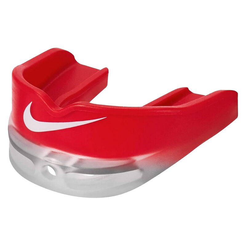 Nike Alpha Mouthguard + quick-release Strap - Rot von Nike, Inc.