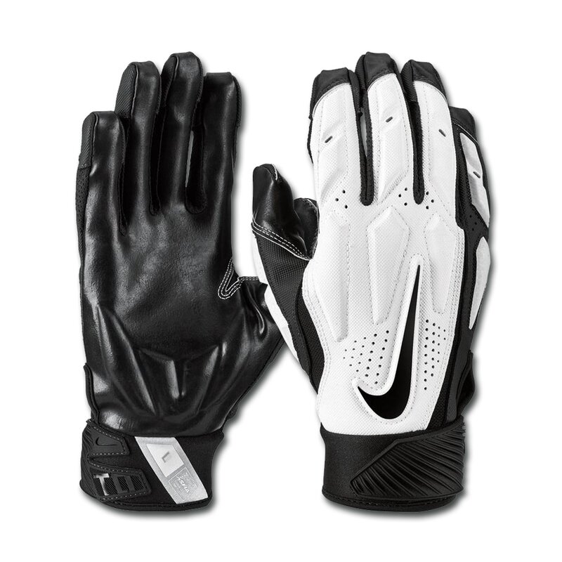 Nike D-Tack 6.0 Lineman Handschuhe - weiß Gr. XL von Nike, Inc.