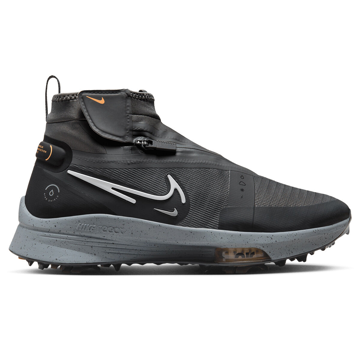 Nike Air Zoom Infinity Tour 2 Shield Waterproof Spiked Golf Shoes, Mens, Black, 7 | American Golf von Nike