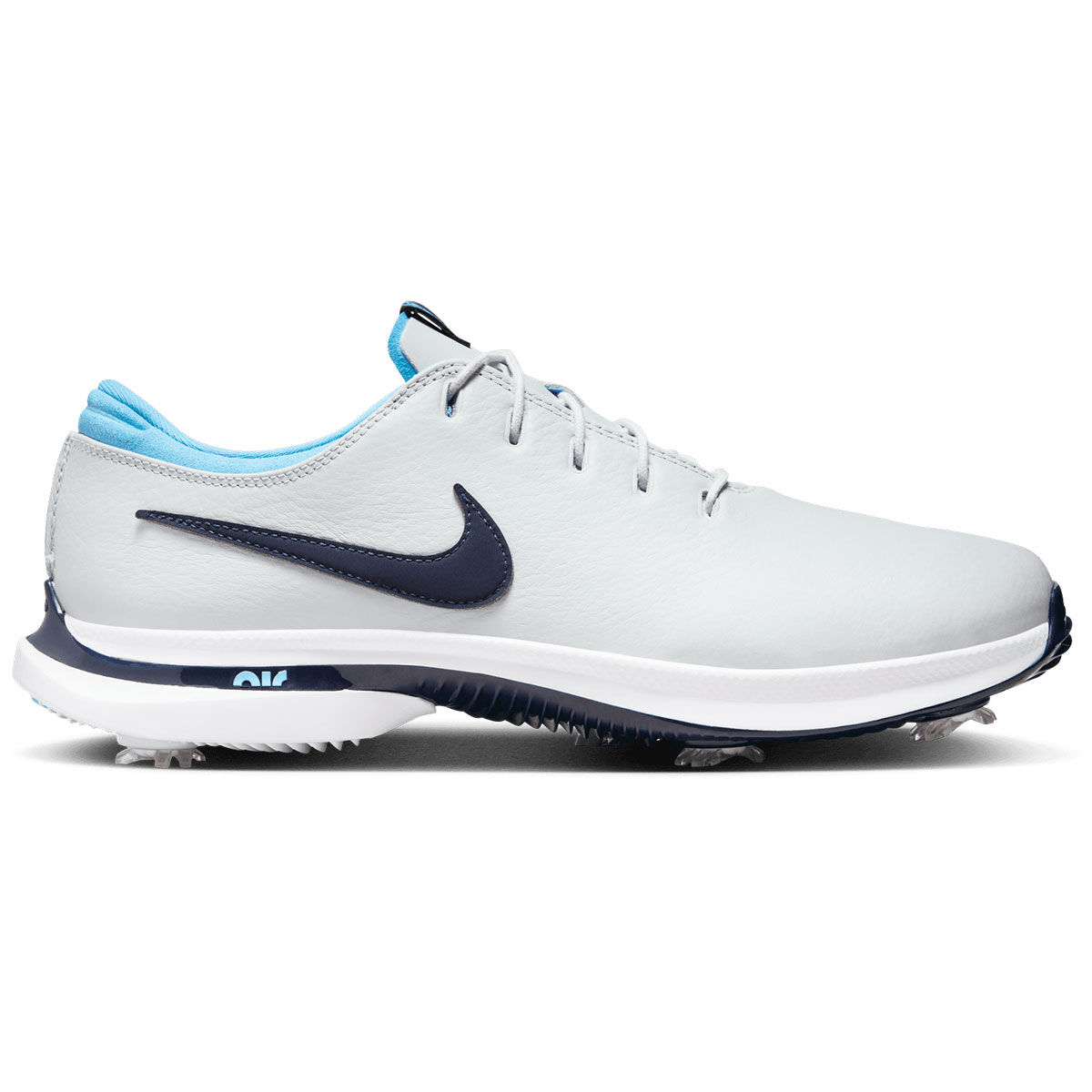 Nike Air Zoom Victory Tour 3 Waterproof Spiked Golf Shoes, Mens, Pure platinum/obsidian/white, 9 | American Golf von Nike Golf