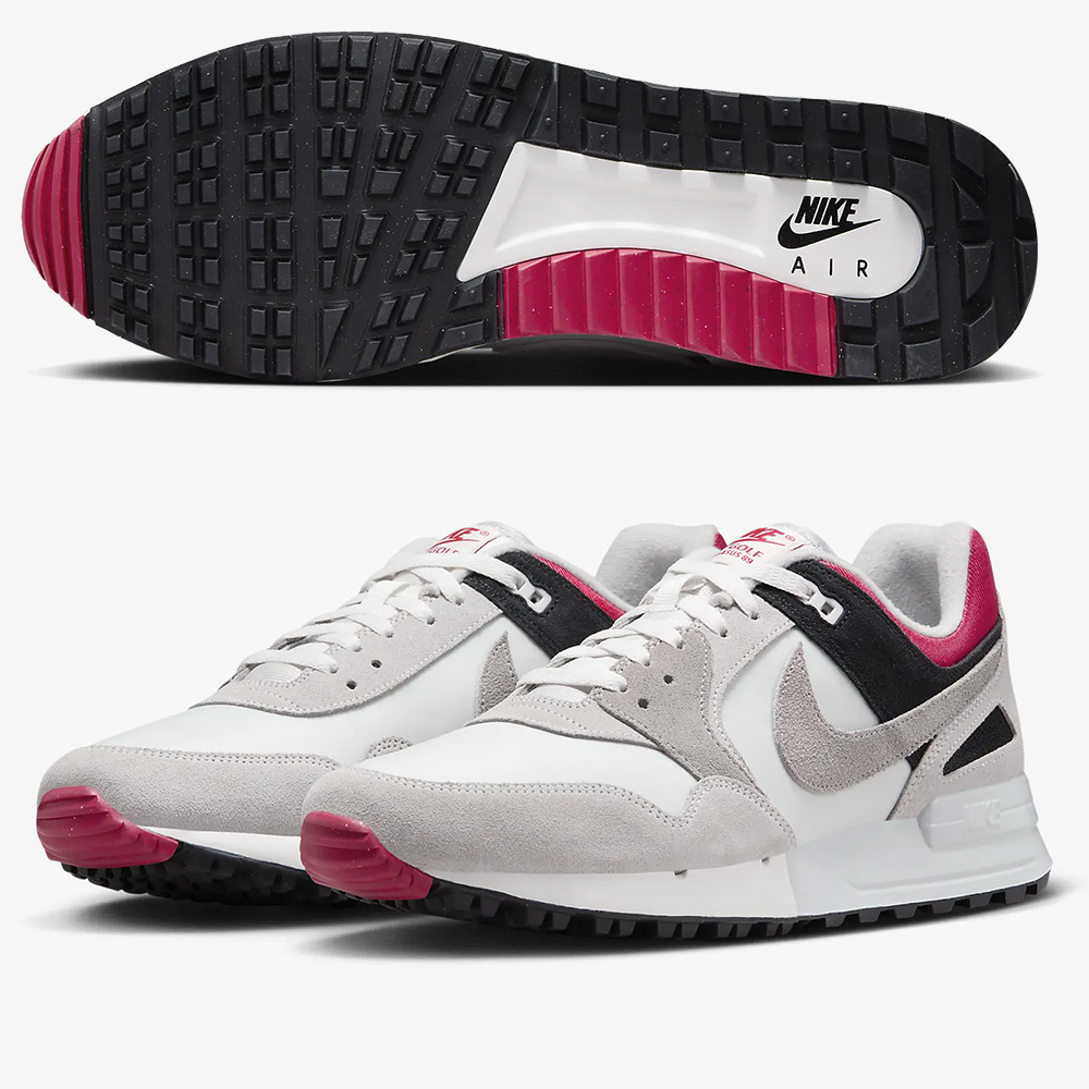 'Nike Golf Air Pegasus Herren Golfschuh grau/schw/pink' von Nike Golf