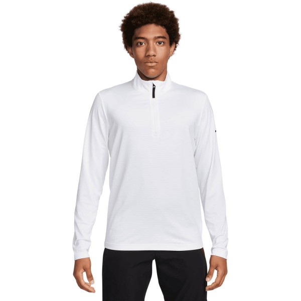 Nike Golf Layer DF Victory 12-Zip weiß von Nike Golf