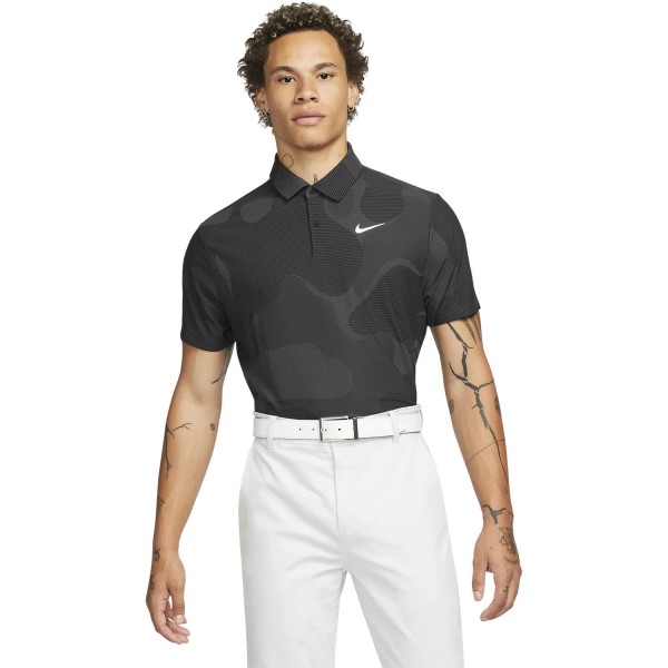 Nike Golf Polo Dri-FIT ADV Tour schwarz von Nike Golf