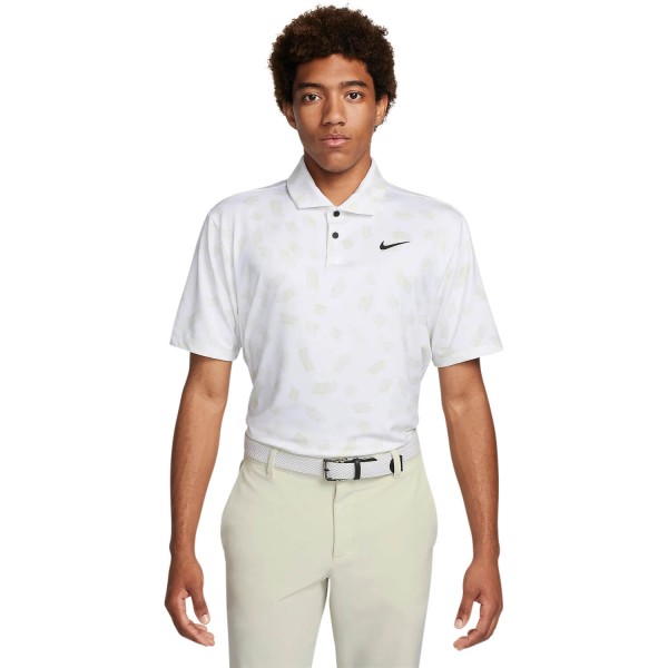 Nike Golf Polo Tour Micro weiß von Nike Golf