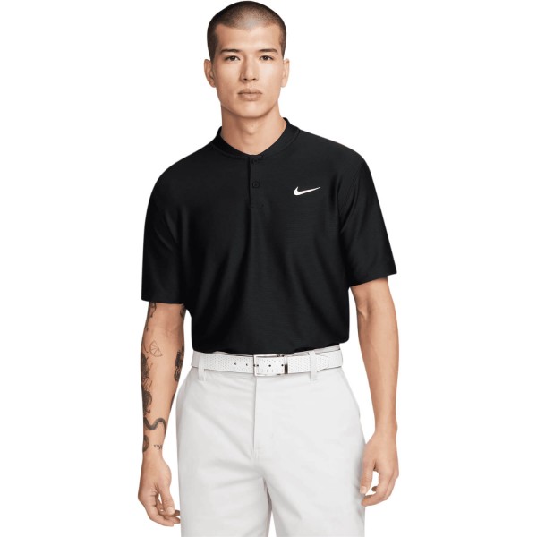 Nike Golf Polo Dri-FIT Tour Texture schwarz von Nike Golf