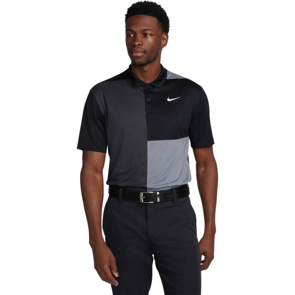 Nike Golf Polo Victory Color Block schwarz von Nike Golf
