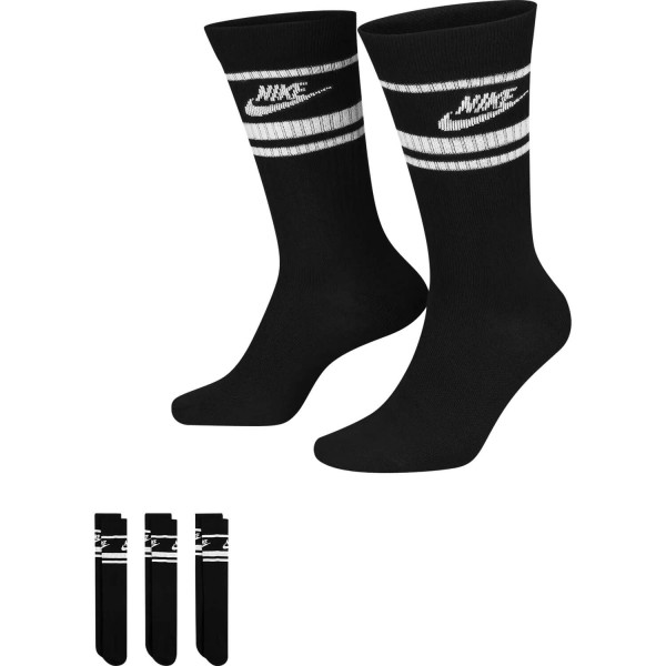 Nike Golf Golf Socken Everyday Essential Crew 3er-Pack schwarzweiß von Nike Golf