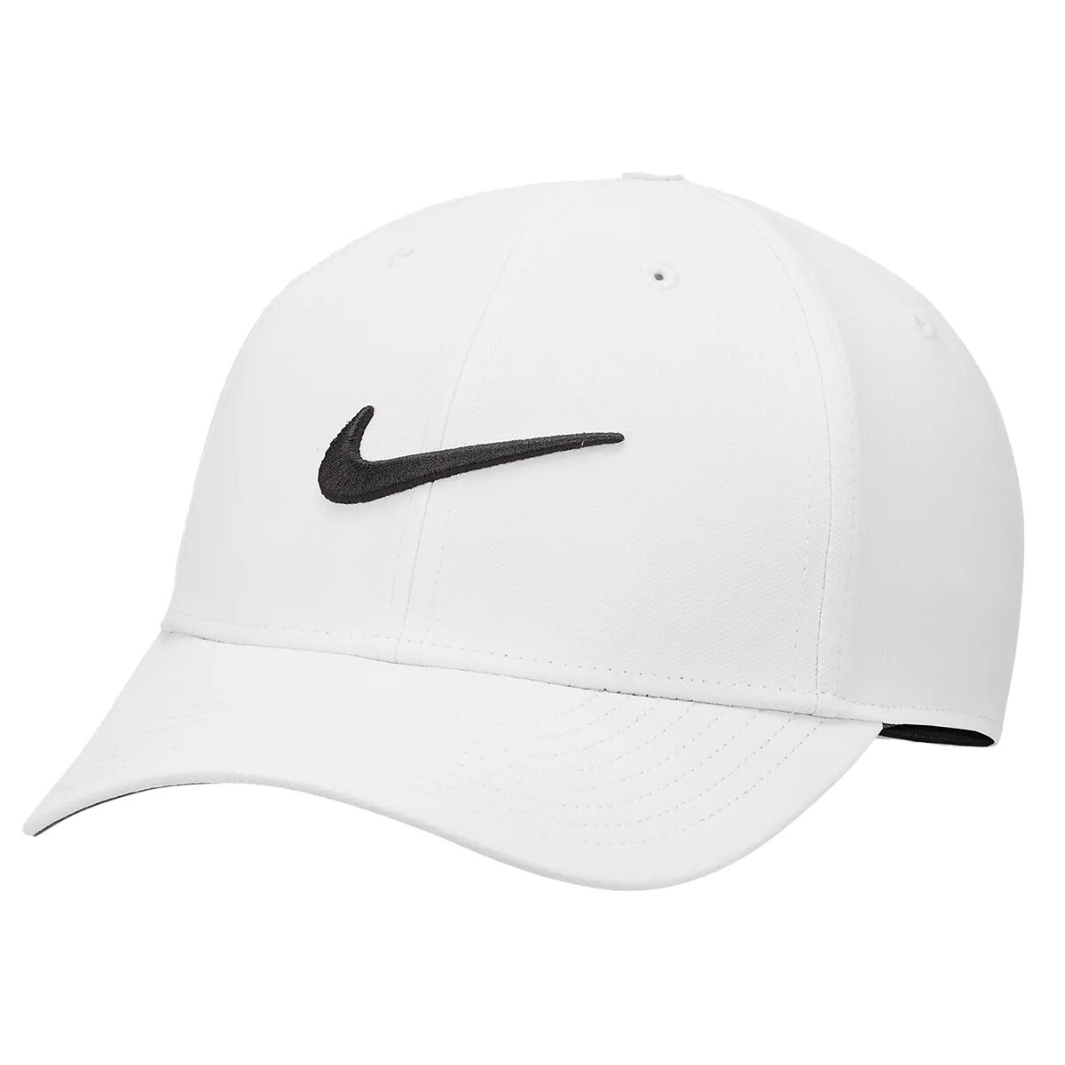 Nike Men's Structured Swoosh Golf Cap, Mens, Photon dust/black, Medium/large | American Golf von Nike Golf
