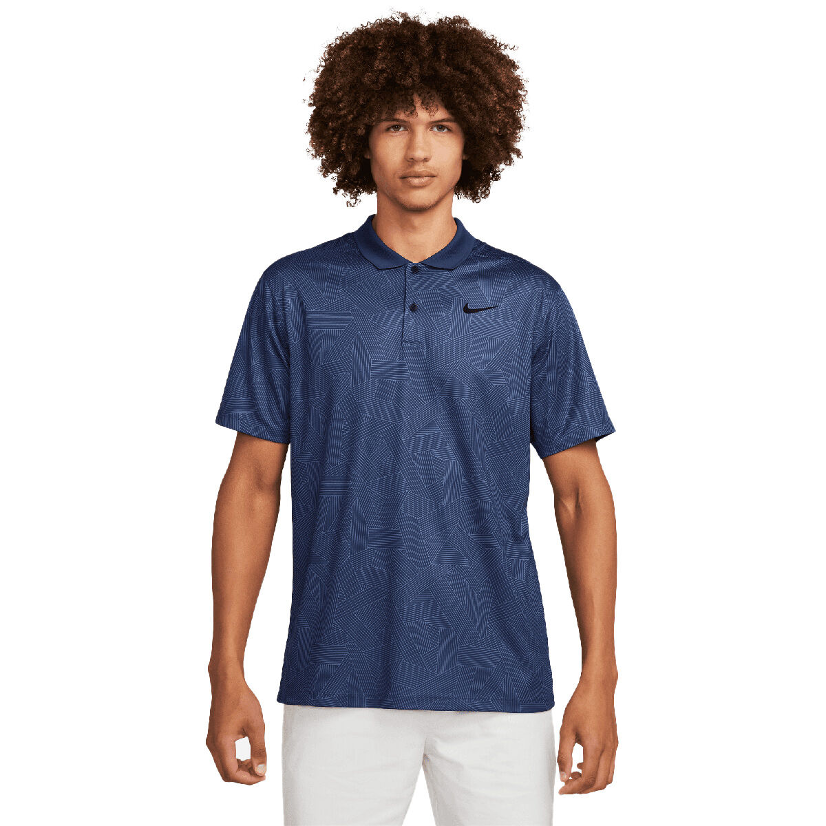 Nike Men's Victory+ Cross Hatch Golf Polo Shirt, Mens, Midnight navy, Small | American Golf von Nike Golf