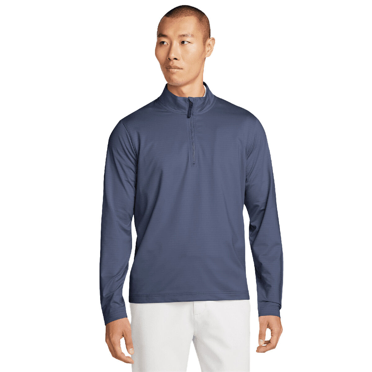 Nike Men's Victory Dri-FIT Half Zip Golf Midlayer, Mens, Midnight navy/white, Xl | American Golf von Nike Golf