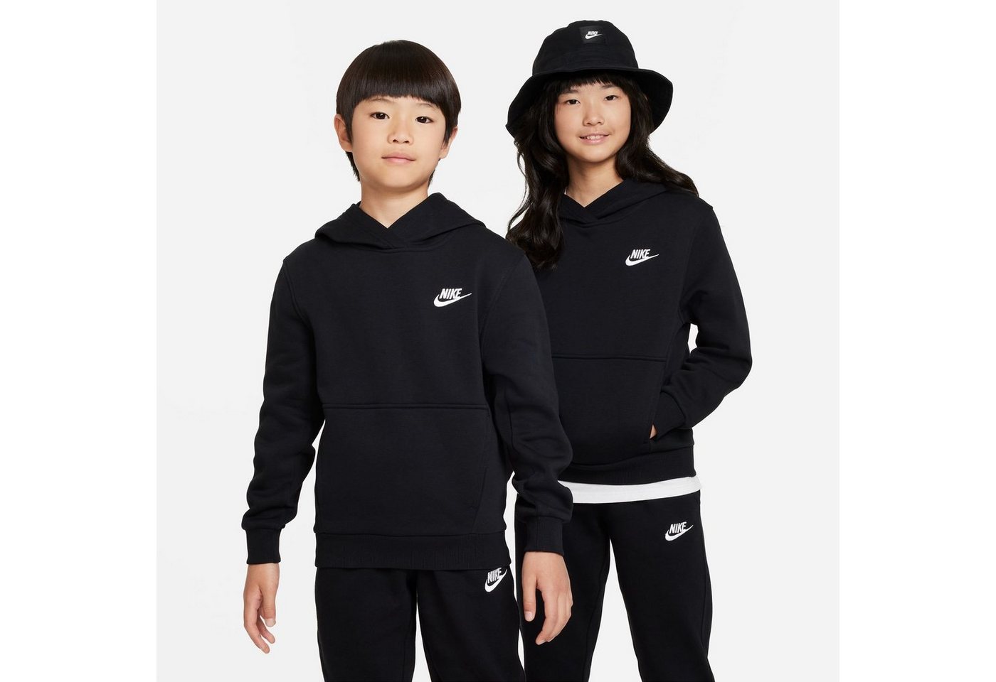 Nike Sportswear Kapuzensweatshirt CLUB FLEECE BIG KID'S PULLOVER HOODIE von Nike Sportswear