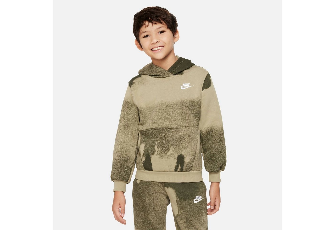 Nike Sportswear Kapuzensweatshirt CLUB FLEECE BIG KIDS' PULLOVER HOODIE von Nike Sportswear