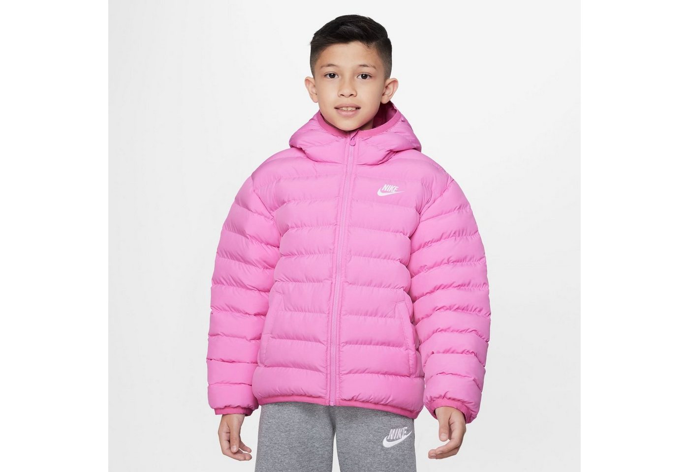 Nike Sportswear Steppjacke K NSW LOW SYNFL HD JKT - für Kinder von Nike Sportswear