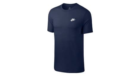 nike sportswear club kurzarm t shirt dunkelblau von Nike Sportswear