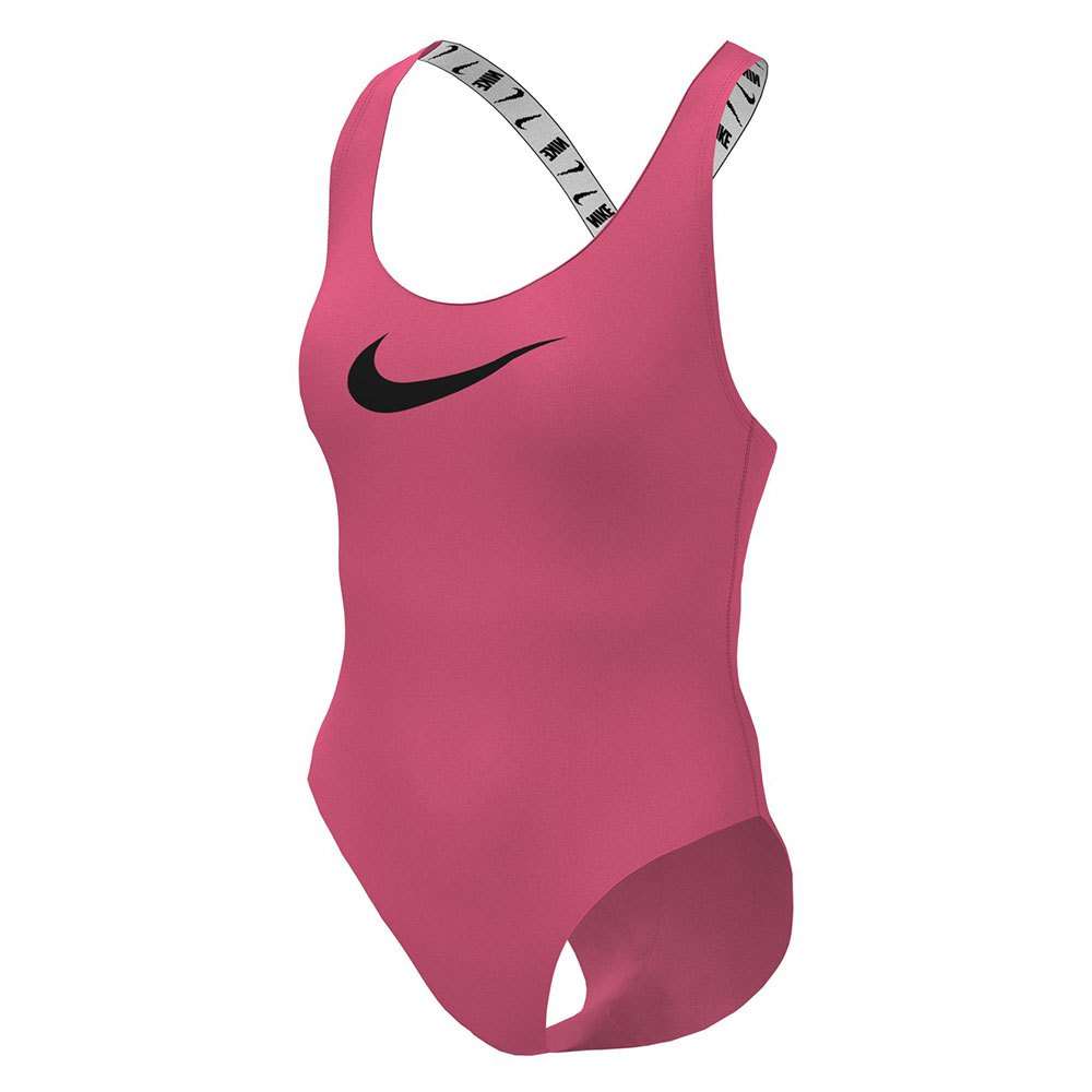 Nike Swim Crossback Youth Swimsuit Rosa 8-9 Years Mädchen von Nike Swim